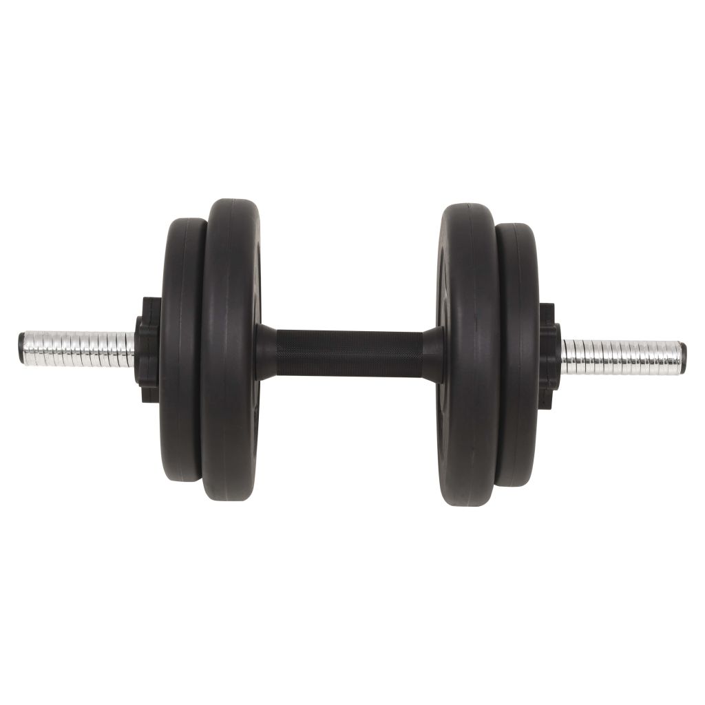 vidaXL Barbell and Dumbbell Set 132.3 lb-4